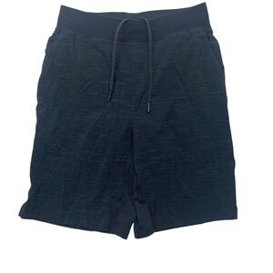 Lululemon T.H.E. short size small Black Drawstring shorts 9 in athletic athleisu